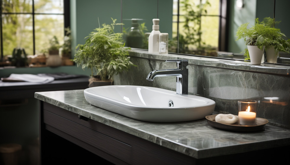 Some techniques for installing a single-hole bathroom faucet